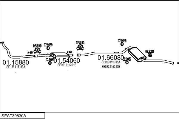 Изпускателна система MTS                 