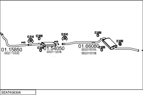 Изпускателна система MTS                 