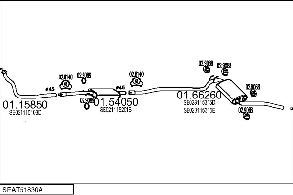 Изпускателна система MTS                 