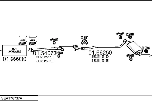 Изпускателна система MTS                 