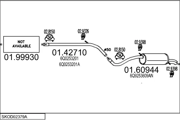 Изпускателна система MTS                 