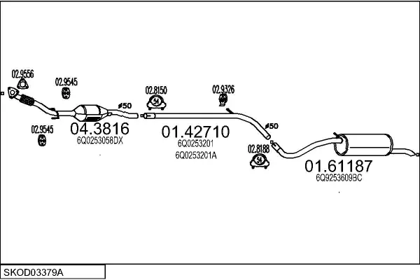 Изпускателна система MTS                 