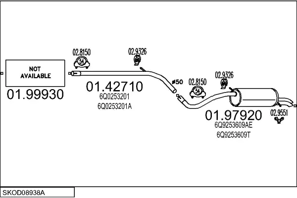 Изпускателна система MTS                 