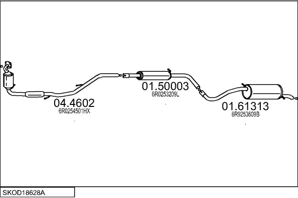 Изпускателна система MTS                 