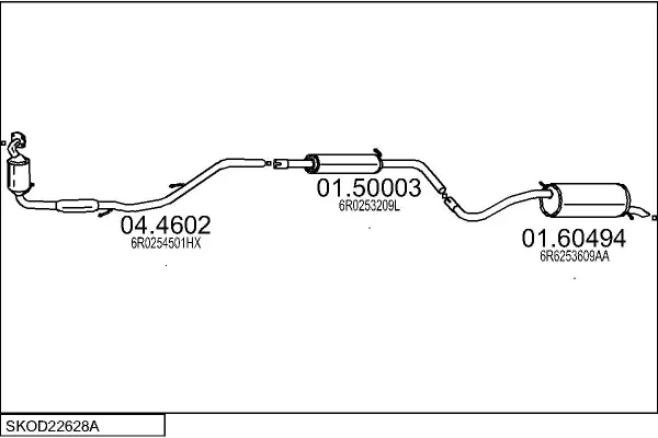 Изпускателна система MTS                 