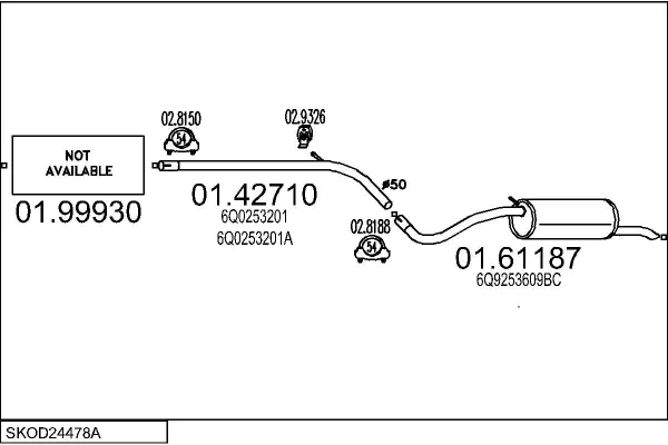 Изпускателна система MTS                 