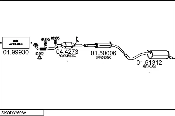 Изпускателна система MTS                 
