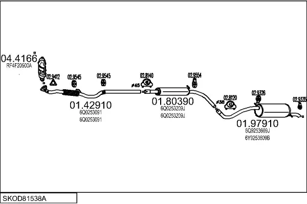 Изпускателна система MTS                 