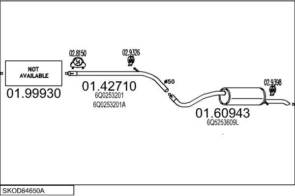Изпускателна система MTS                 
