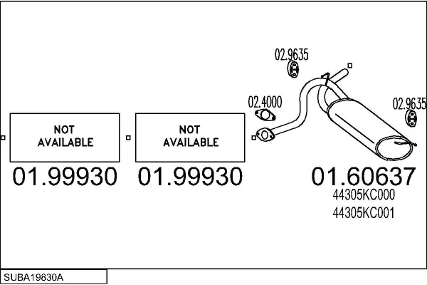 Изпускателна система MTS                 