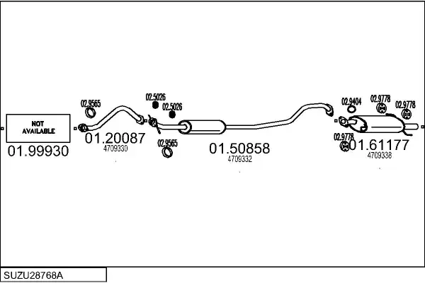 Изпускателна система MTS                 