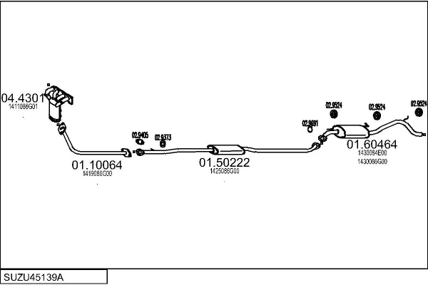 Изпускателна система MTS                 