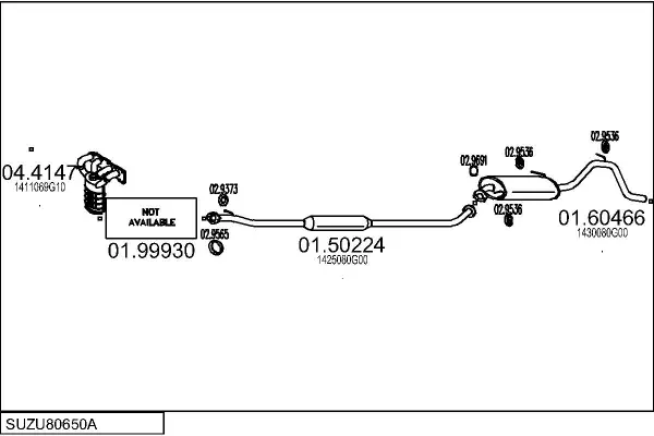 Изпускателна система MTS                 