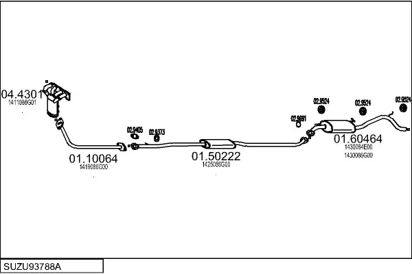 Изпускателна система MTS                 