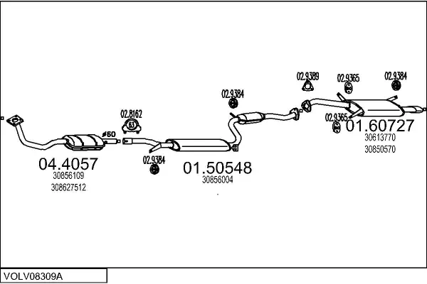 Изпускателна система MTS                 