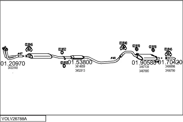 Изпускателна система MTS                 
