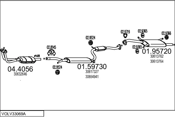Изпускателна система MTS                 