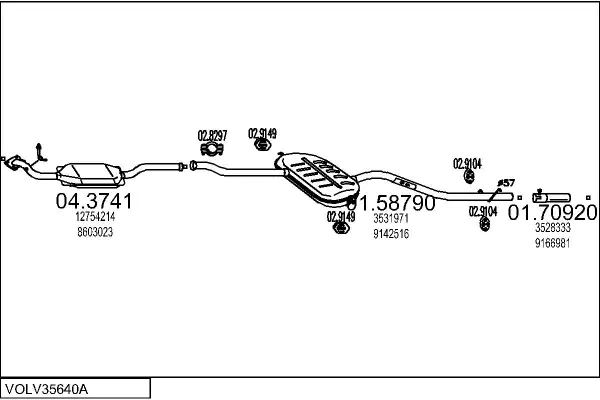 Изпускателна система MTS                 