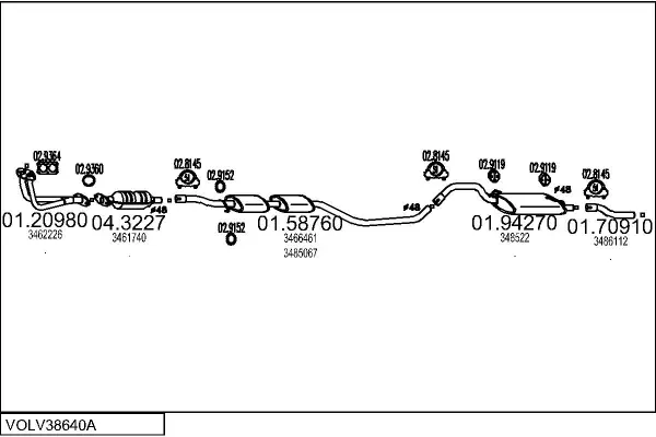 Изпускателна система MTS                 