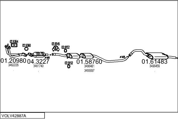 Изпускателна система MTS                 