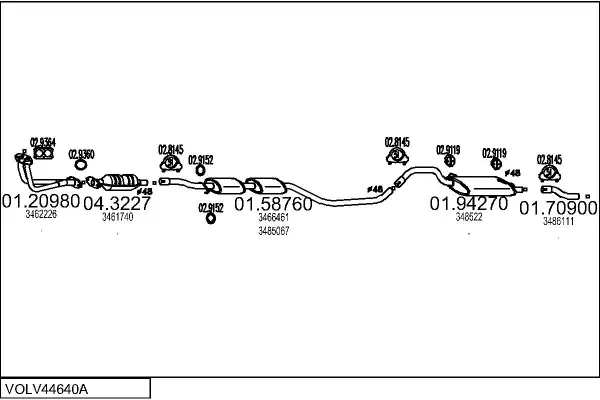 Изпускателна система MTS                 