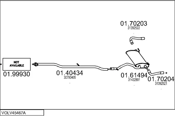 Изпускателна система MTS                 