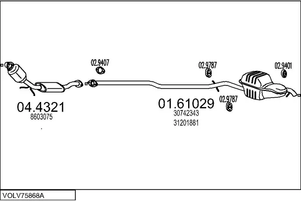 Изпускателна система MTS                 