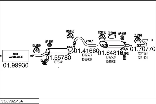 Изпускателна система MTS                 