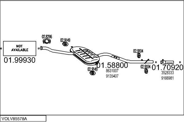 Изпускателна система MTS                 