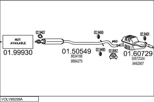 Изпускателна система MTS                 