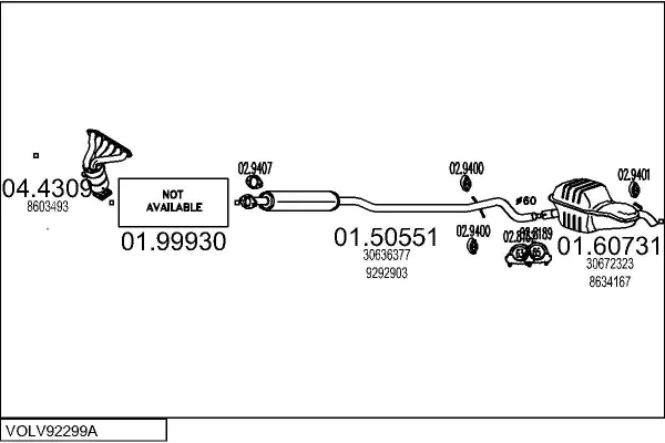 Изпускателна система MTS                 
