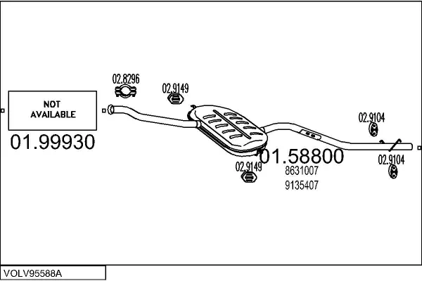 Изпускателна система MTS                 