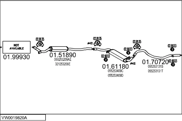 Изпускателна система MTS                 