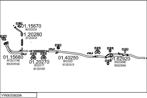 Изпускателна система MTS                 