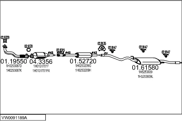 Изпускателна система MTS                 