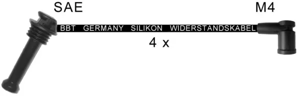 комплект запалителеи кабели BBT                 