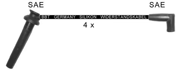 комплект запалителеи кабели BBT                 
