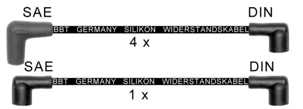 комплект запалителеи кабели BBT                 