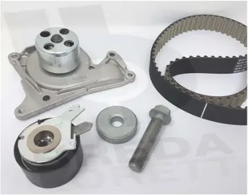 водна помпа- к-кт ангренажен ремък BREDA LORETT        