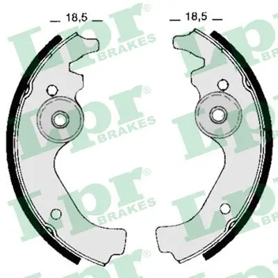 комплект спирачна челюст LPR                 