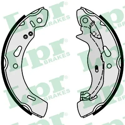 комплект спирачна челюст LPR                 