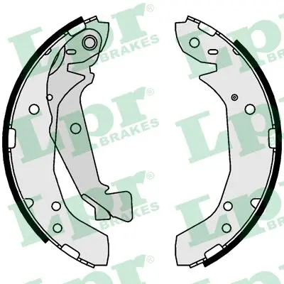 комплект спирачна челюст LPR                 