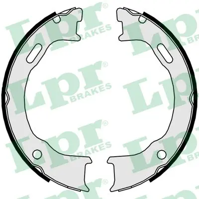 комплект спирачна челюст, ръчна спирачка LPR                 