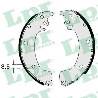 комплект спирачна челюст LPR                 