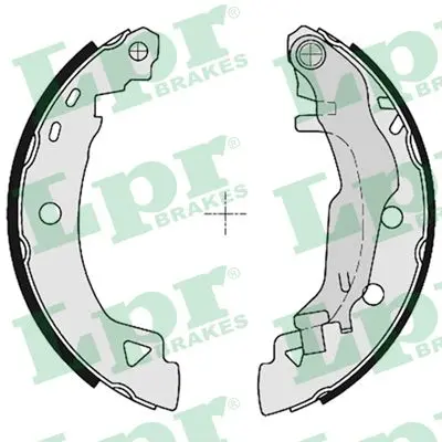 комплект спирачна челюст LPR                 