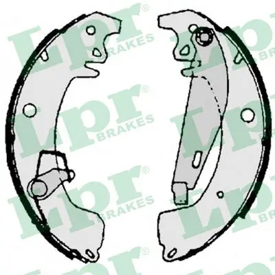 комплект спирачна челюст LPR                 