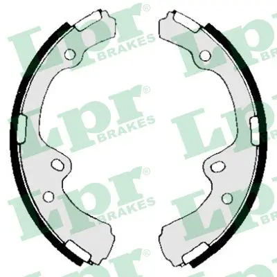 комплект спирачна челюст LPR                 