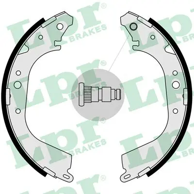 комплект спирачна челюст LPR                 