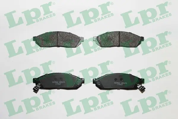 комплект спирачно феродо, дискови спирачки LPR                 