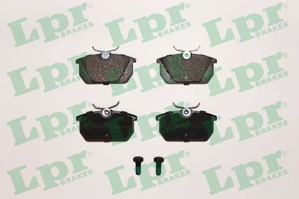 комплект спирачно феродо, дискови спирачки LPR                 